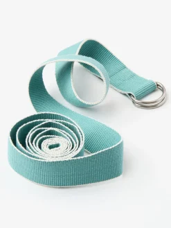 Clearance LOYALE01 Yogamatters Organic Cotton Chambray D-ring Yoga Belt