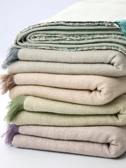 Discount LOYALE01 Yogamatters Organic Cotton Chambray Yoga Blanket