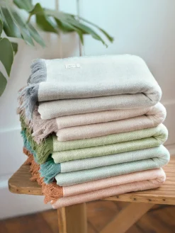 Discount LOYALE01 Yogamatters Organic Cotton Chambray Yoga Blanket