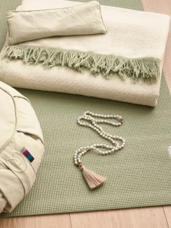 Discount LOYALE01 Yogamatters Organic Cotton Chambray Yoga Blanket