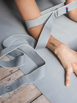 Clearance LOYALE01 Yogamatters Organic Cotton Chambray D-ring Yoga Belt - Pack of 20