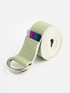 Clearance LOYALE01 Yogamatters Organic Cotton Chambray D-ring Yoga Belt - Pack of 20
