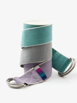 Clearance LOYALE01 Yogamatters Organic Cotton Chambray D-ring Yoga Belt - Pack of 20