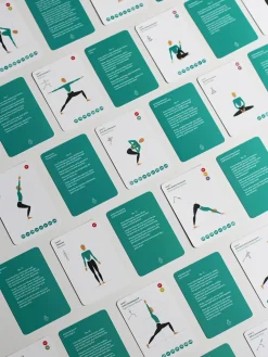 New YOGARU01 Yogaru 108 Asana Yoga Sequencing Cards